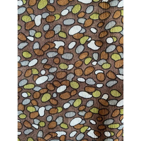 Forever XXI brown pattern ruffle shirt - Picture 6 of 6